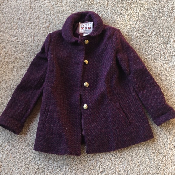 Janie and Jack Other - Janie and Jack Purple Coat
